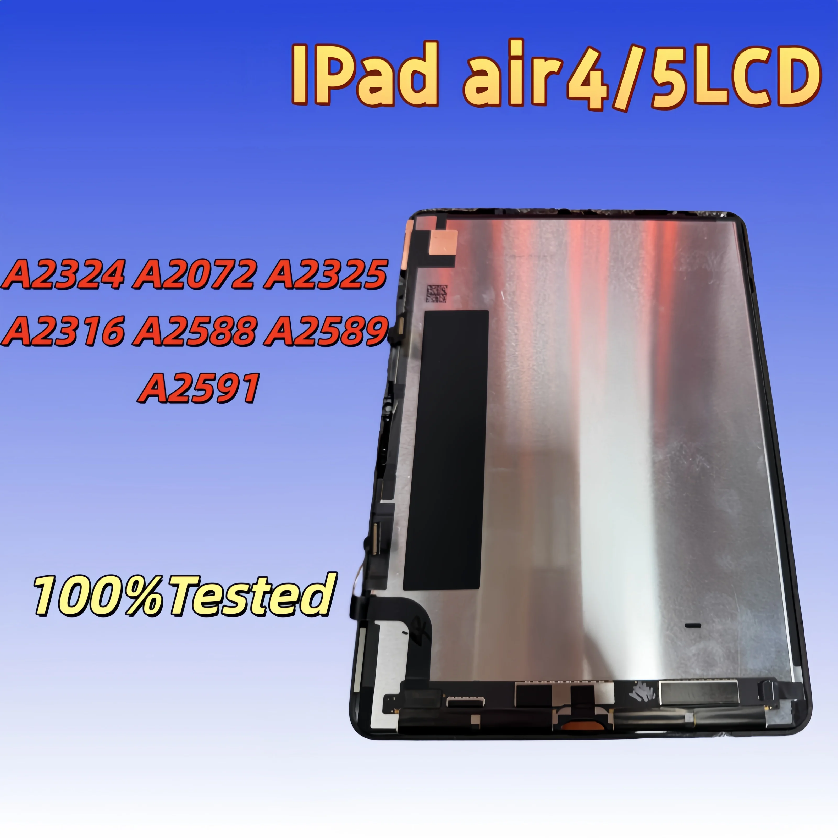 10.9 Inch LCD Display  Digitizer Assembly for iPad Air 4 2020 A2316 A2324 A2325 A2072 iPad pro - Replacement Screen for Tablet