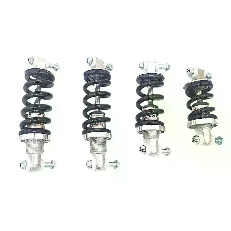 Rear Shock Absorbers Durable Heavy Duty Spring Waterproof Anti-Rust Build Fit For Mountain Bikes Outdoor Cycling Trips