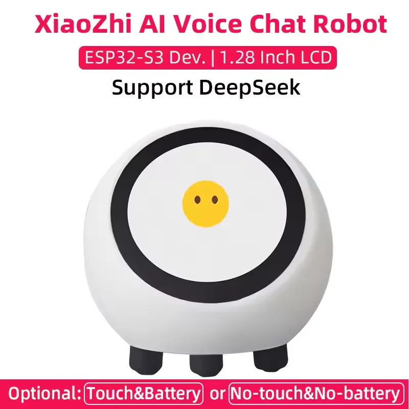 

DeepSeek XiaoZhi AI Voice Chat Robot ESP32-S3 1.28 inch LCD WROOM-1-N16R8 Development Board Astronaut Clock Smart Home Assistant