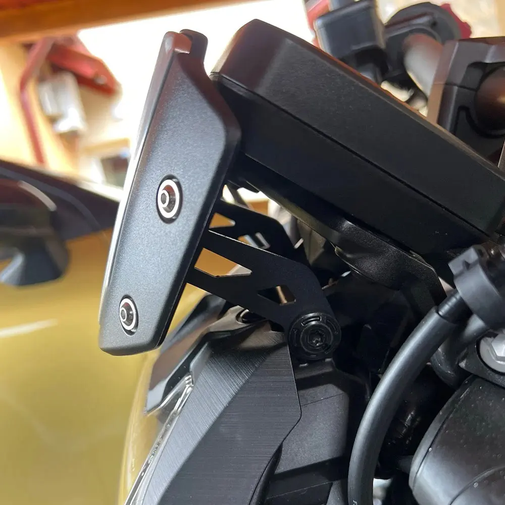 Für Honda CB650R CB 650 R 2024 2025 2026 Motorrad Sport-Windschutzscheibe Motorrad-Frontwindabweiser mit Halterung Luftverkleidung – Detail 18