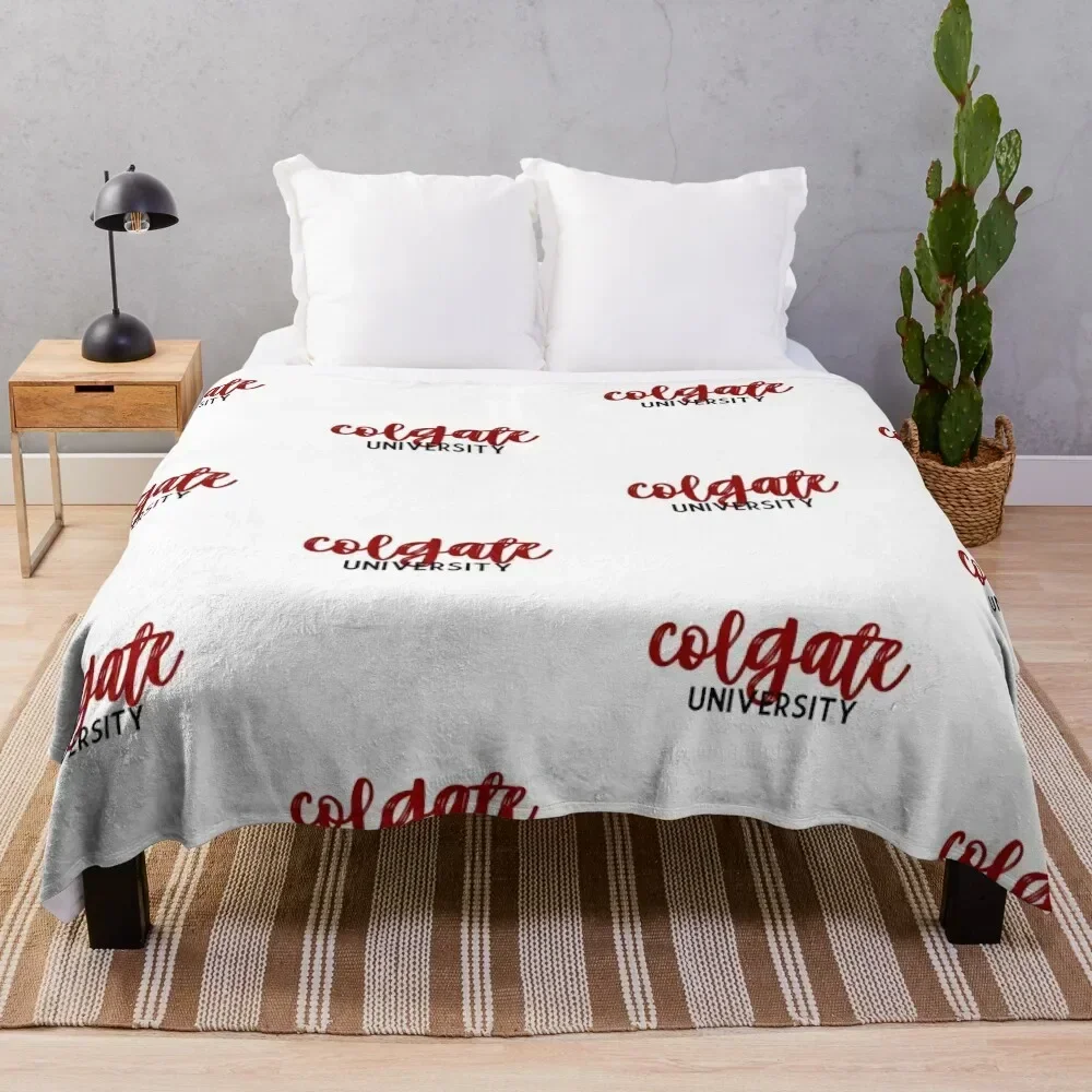 

Colgate University Throw Blanket Anti Shedding Soft Fuzzy Blanket for Home