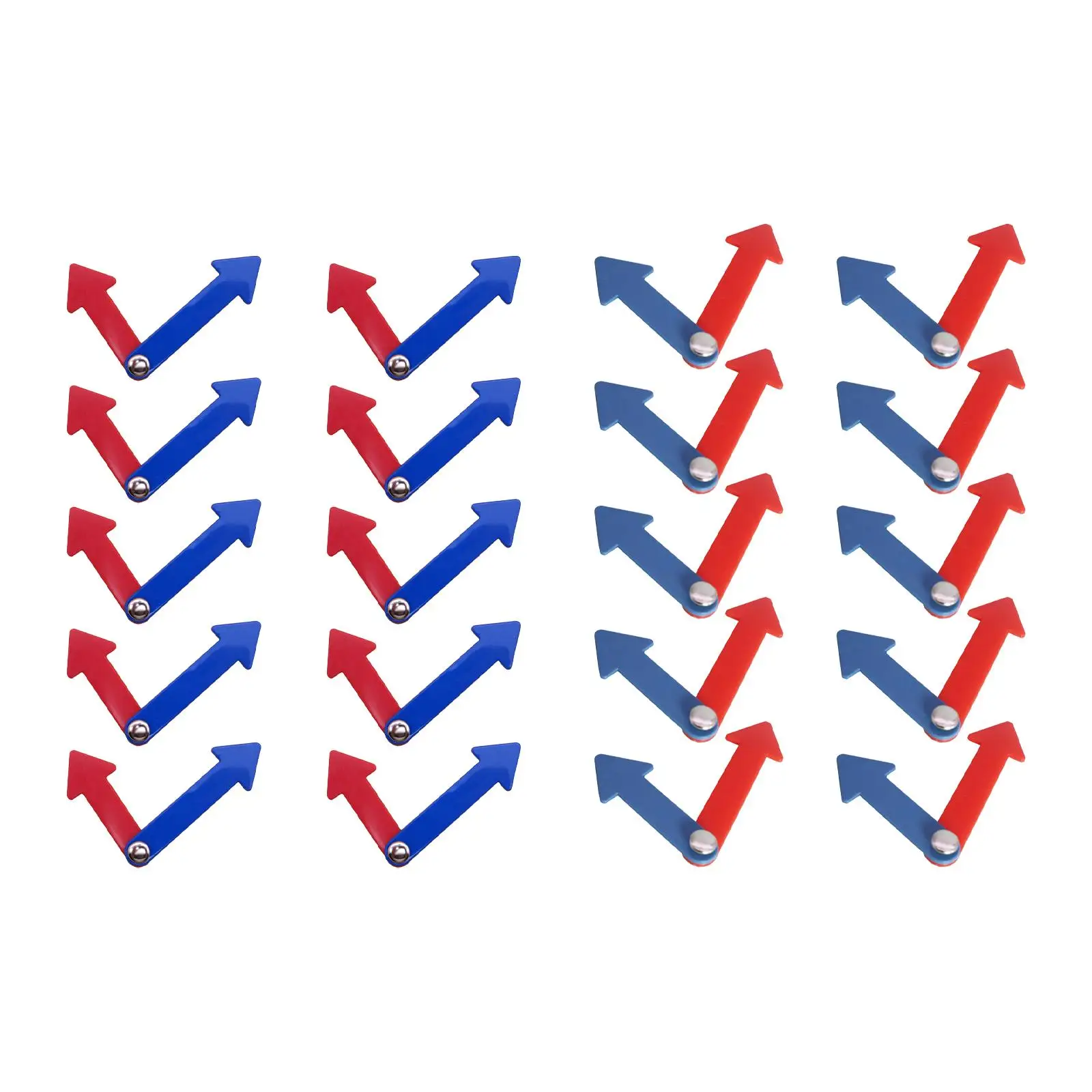 10x مجموعة أيدي الساعة، أدوات القراءة، يد الساعة التعليمية، الدعائم للاستخدام في الفصول الدراسية والمدرسة المنزلية #1