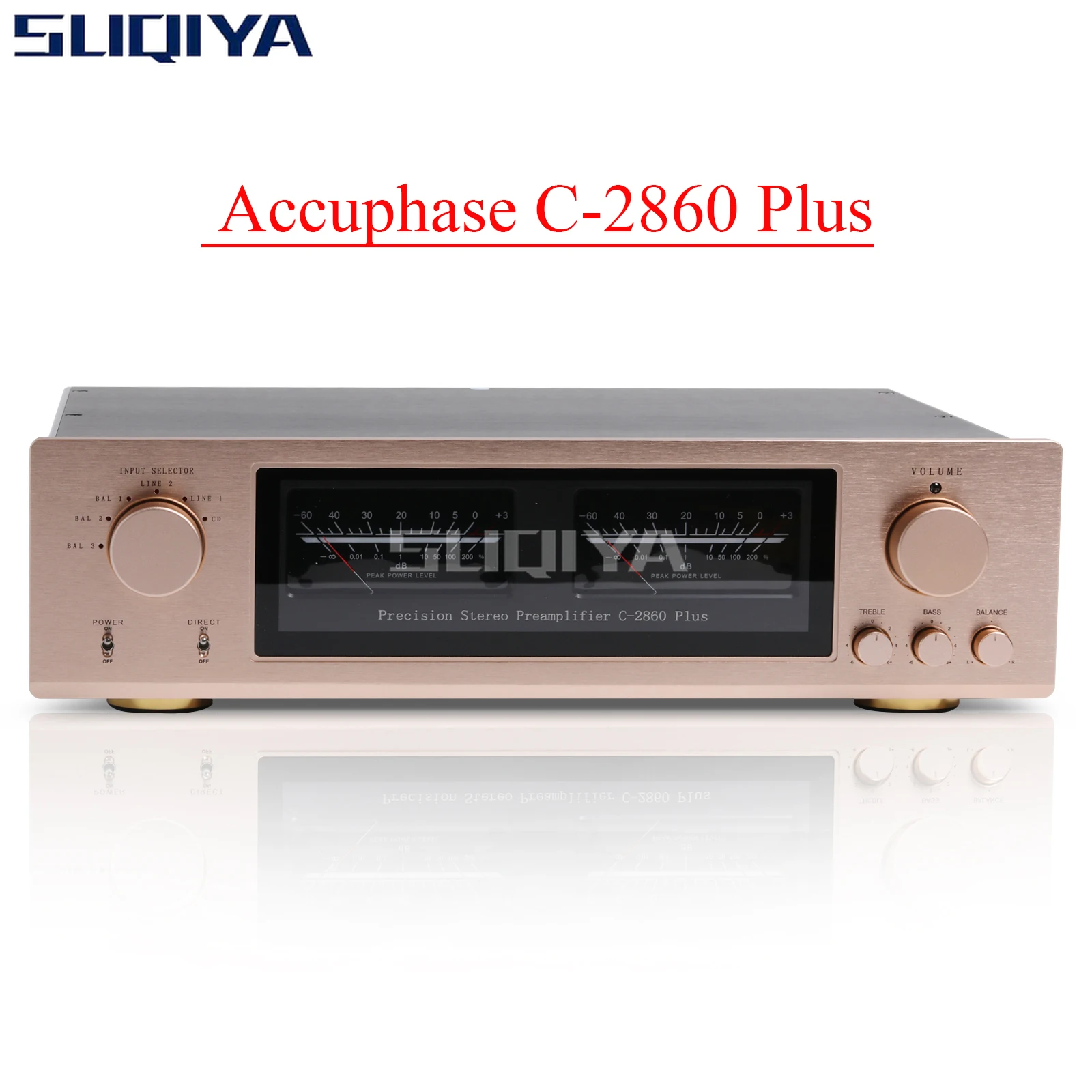 SUQIYA-Reference Accuphase C-2860 Plus Fully Balanced Preamplifier HiFi Audiophile Preamplifier with Remote Control