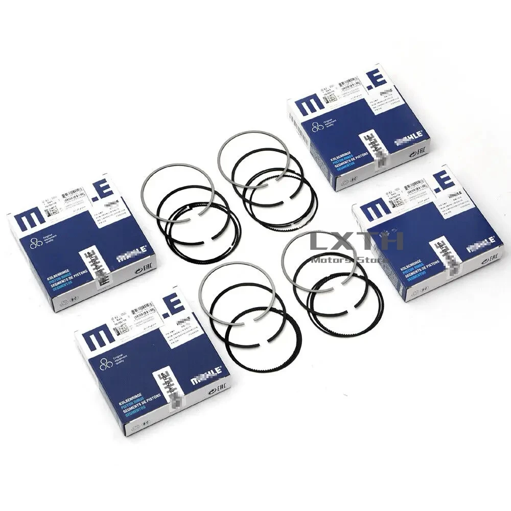 4x Piston Rings Set STD A03L198151B For Audi A1 A3 VW Golf Passat Seat Skoda 1.6 TDI CAY