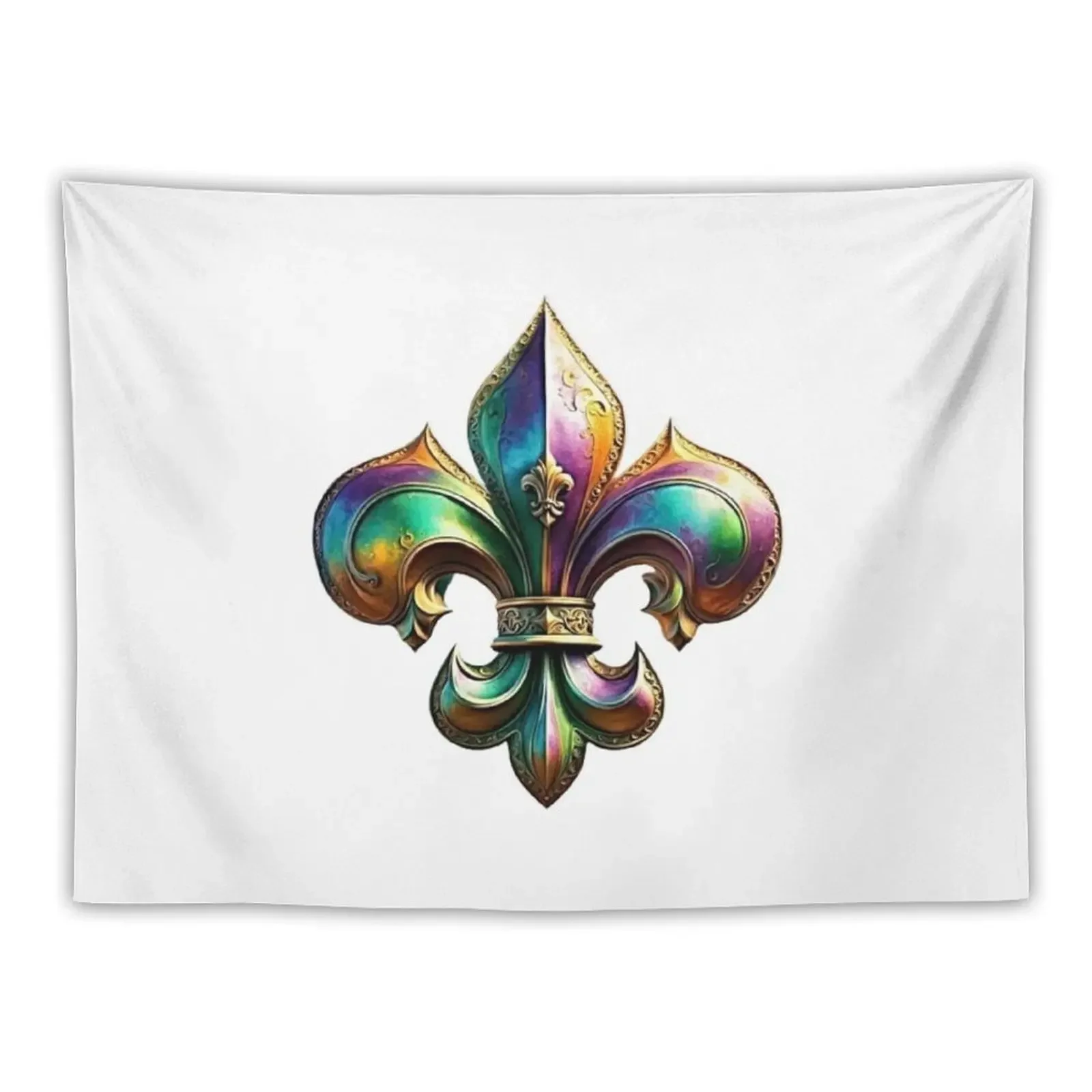 

Fleur De Lis Design Tapestry Room Aesthetic Home Decoration Accessories Tapestry