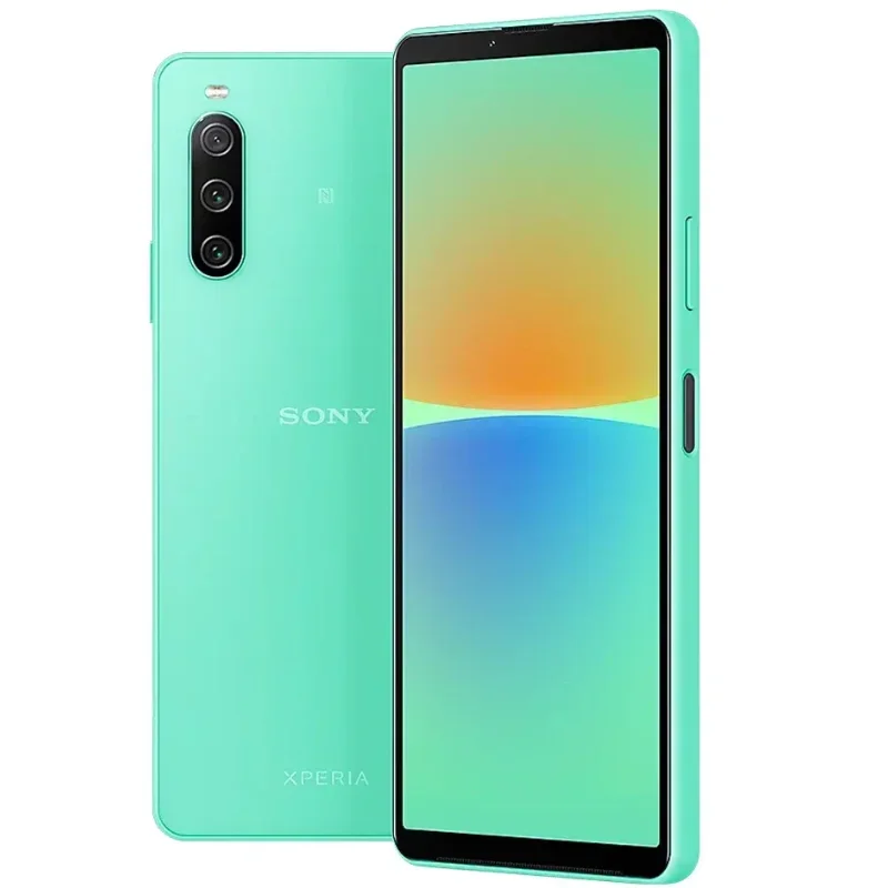 هاتف Sony Xperia 10 IV 6.0 بوصة 5G Snapdragon 695 6GB RAM 128GB ROM النسخة اليابانية OLED بصمة NFC 10vi الأصلي 5G هاتف أندرويد