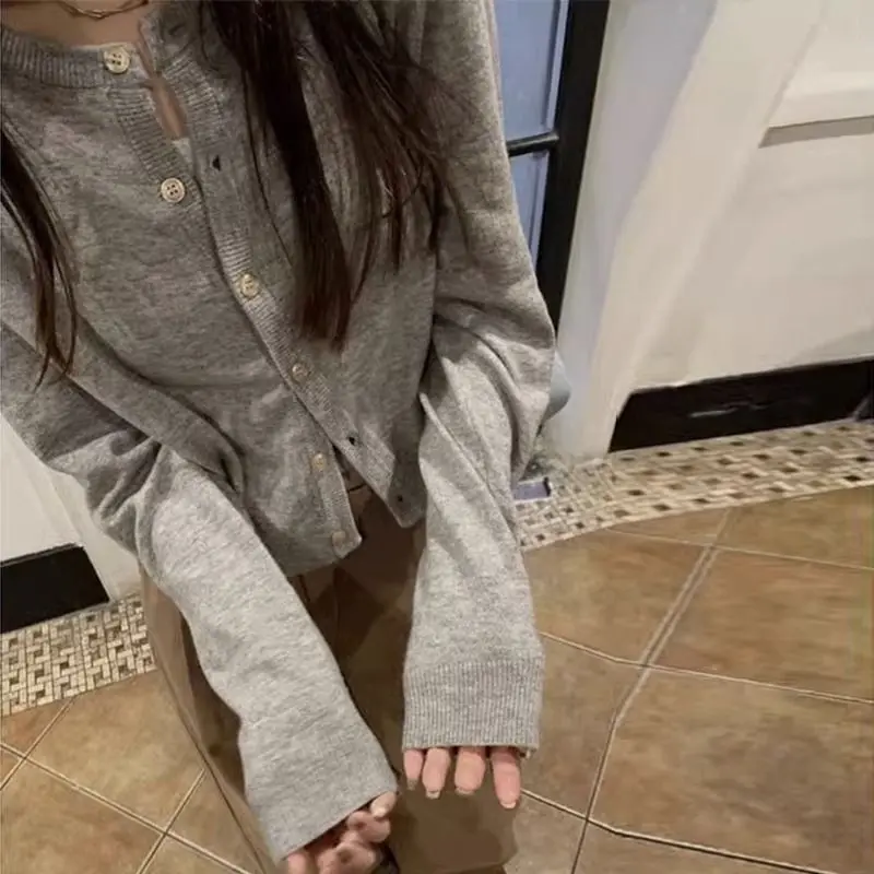 

Sweaters Jumpers Cardigans Womens Heart Button Wool Knit Decorative Dark Regular Fit School Event Practical Durable Easy Fine OL