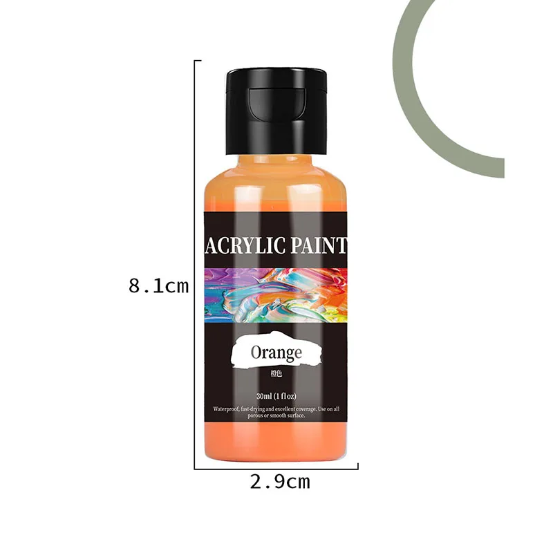 30ml Leather Repair Paint DIY Painting Coloring Pigments For Shoes Sneakers Sofa Jacket Bag Wallet Car Seat Leather Refurbishing