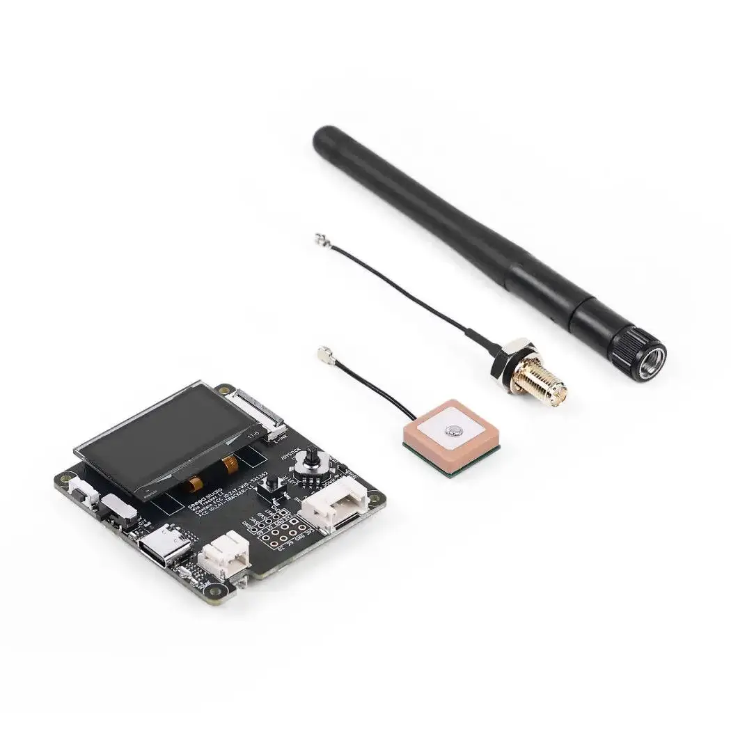 Wio Tracker L1 z 1,3-calowym wyświetlaczem OLED, Meshtastic Node Wio-SX1262, LoRa 868 MHz 915 MHz 862-930MHz, nRF52840, L76K GPS, BeiDou, GLONASS — 2