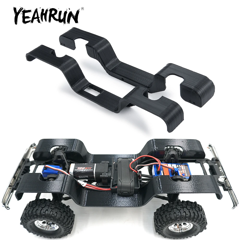 YEAHRUN 2Pcs Simulation Fender Frame Modification Chassis Closed for TRX-4M Chevrolet K10 1/18 RC Car Upgrade Parts Accessories