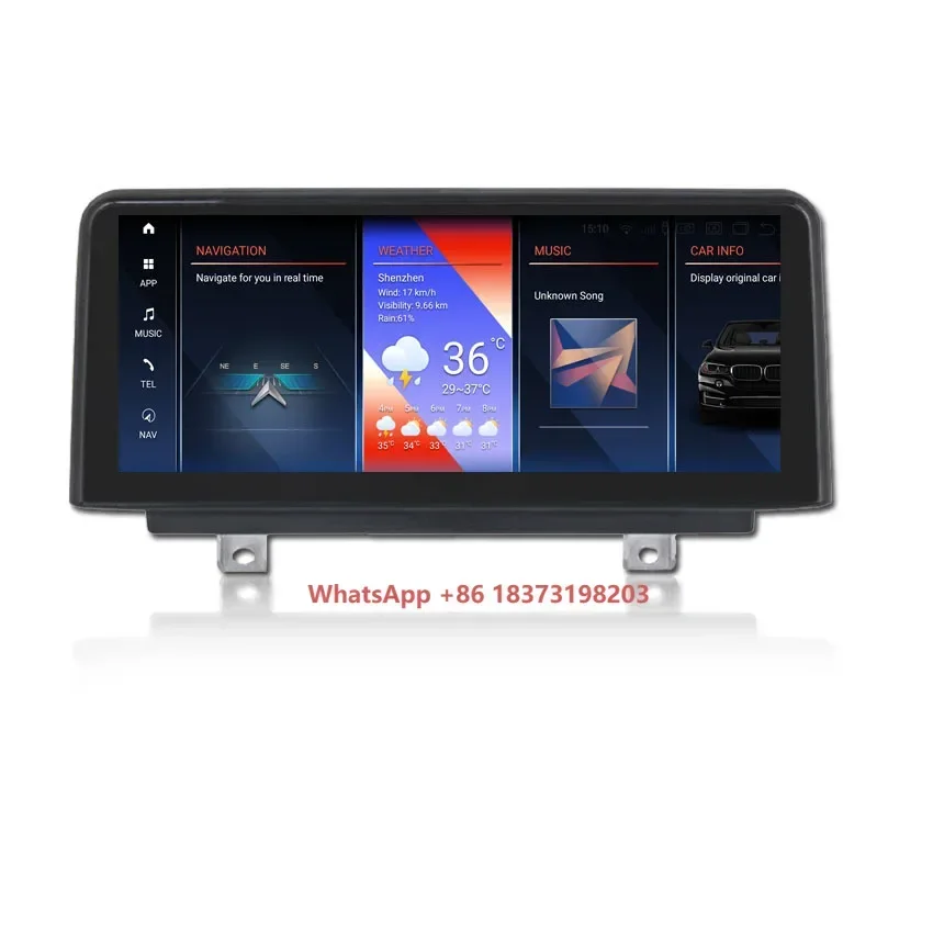 

10.25" Carplay Car GPS Display Navigation for F30 328i 320i 316i F30 F31 F32 F34