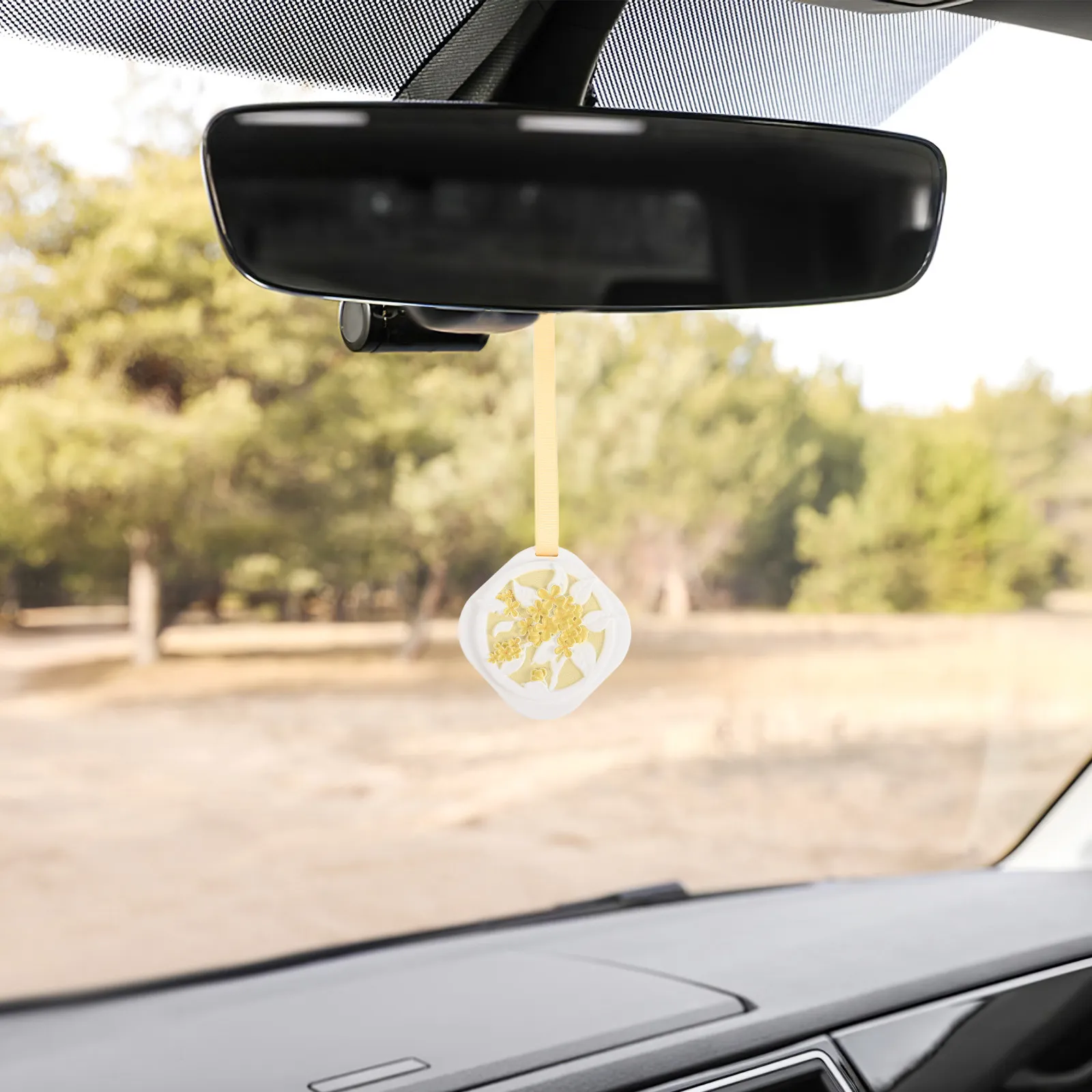 Car Aroma Diffuser Pendant Plaster Aromatherapy Hanging Freshener for Closet Bedroom Portable Scented Sachet Decorative