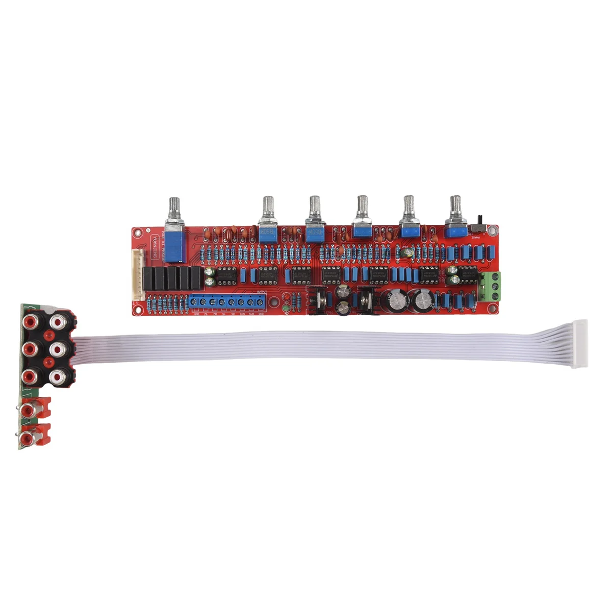 BAAZ HOT ~ NE5532 المضخم بورد HIFI 5.1 لهجة لوحة التحكم في مستوى الصوت لوحة Preamp خلاط مجلس قبل مكبر للصوت المجلس