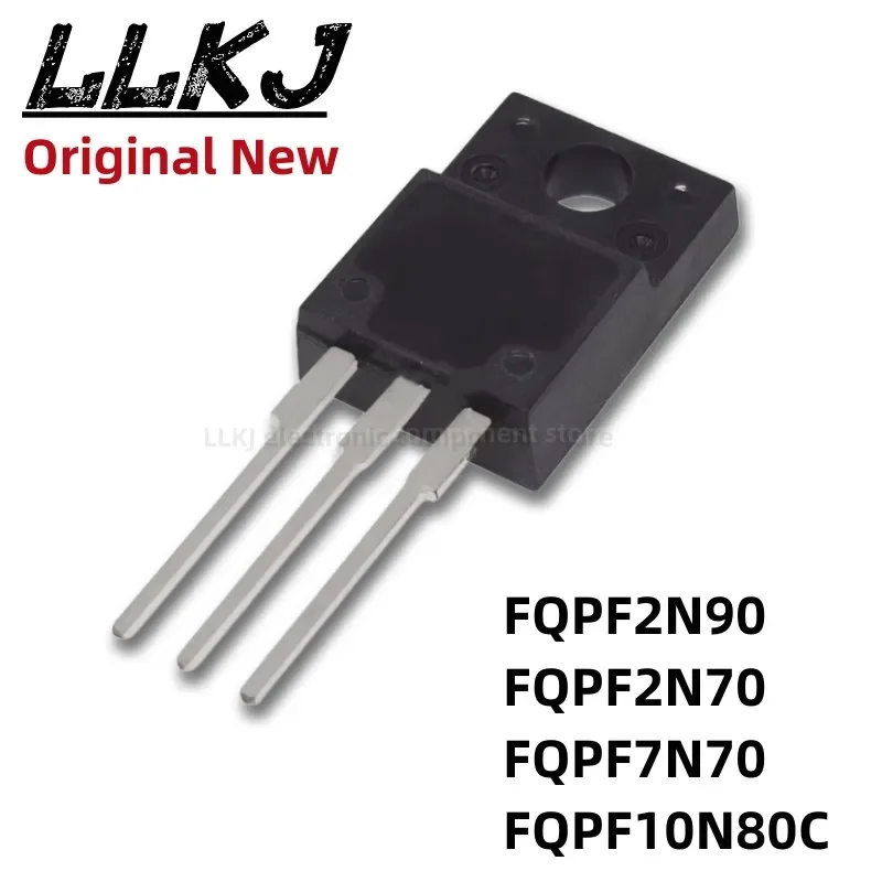 1pcs FQPF2N90 FQPF2N70 FQPF7N70 FQPF10N80C TO-220 MOS FET