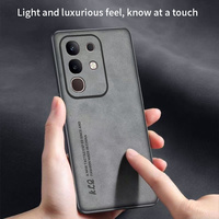 For VIVO Y29 Cover Luxury Matte PU Leather Ultra Thin Phone Cover for VIVO V50 Y29 Shockproof Back Shell
