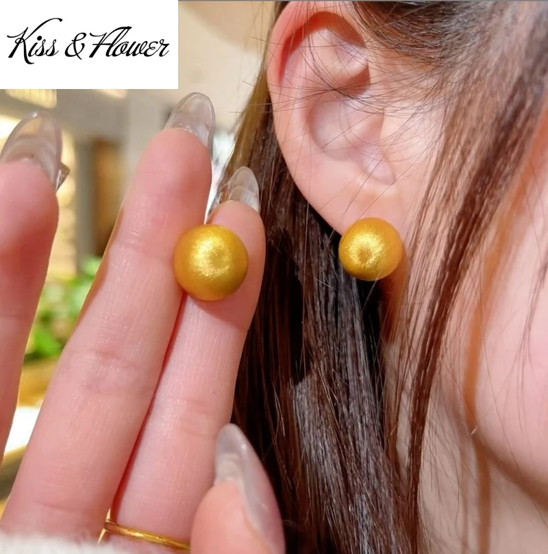 Kiss&Flower Gold Ba… - image