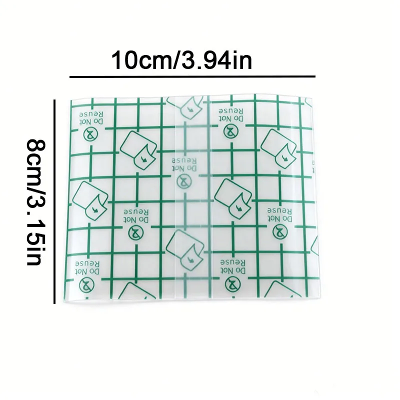 Invisible Waterproof Heel Stickers, 20 Pieces — Cushioning Pad Design, Insoles and Foot Care Pads, Moisturizing and Repairing Chapped Skin, Skin-Friendly Soft Transparent Waterproof Patches, Protect H image 6