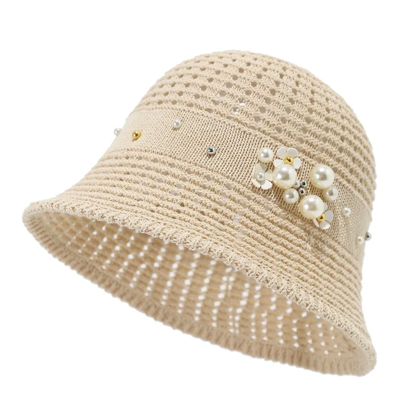 Foldable Fresh Style Fisherman Bucket Hat Face Slimming Versatile Outdoor Sun Hat Lightweight UV Protection Travel Cap for Daily