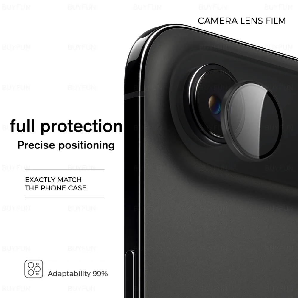 لابل آيفون الهواء 5G 2025 عين النسر المعدنية حامي الكاميرا آيفون اير Airiفون عدسة حلقة غطاء أبل آيفون اير آيفون ايفون #3