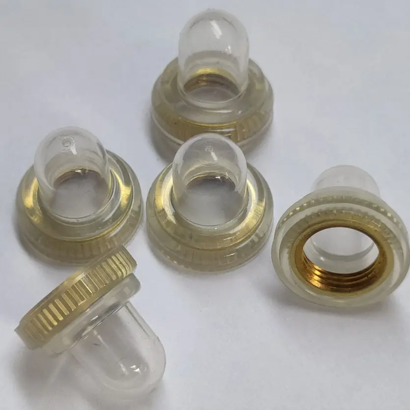 Waterproof cap 3/8-27 pacifier waterproof cap, black, transparent gold, protector waterproof, rainproof and dustproof