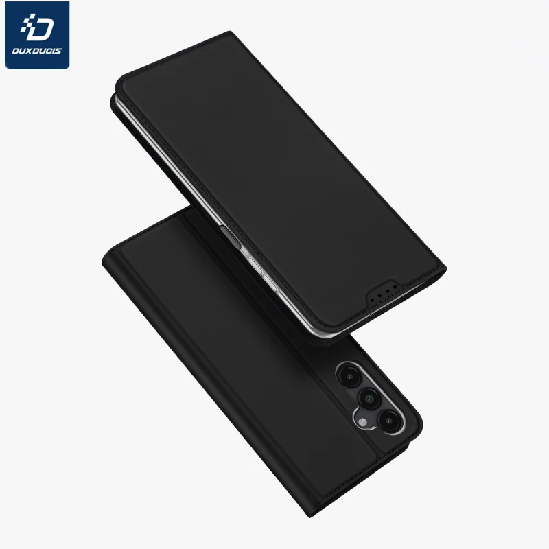 

DUX DUCIS luxurious Flip ultrathin Leather Wallet Cace For Samsung Galaxy A15 Magnetic skin Card Slot Shockproof Phone Cover