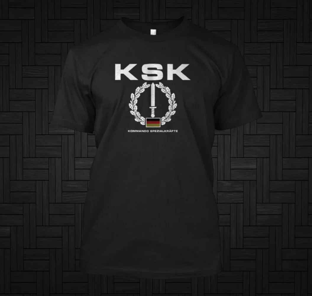 

KSK German Army Special Forces Kommando Spezialkräfte Covered Men T-Shirt Short Sleeve Casual Cotton O-Neck Summer Shirts