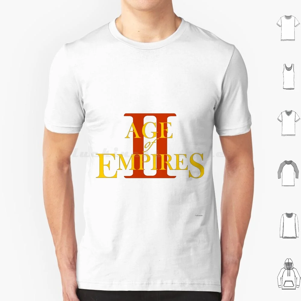 Age Of Empires Logo T Shirt Homens Mulheres Crianças 6xl Age Of Empires Jogo de Computador Pc Os Windows Age Of Mythology Viper Logo