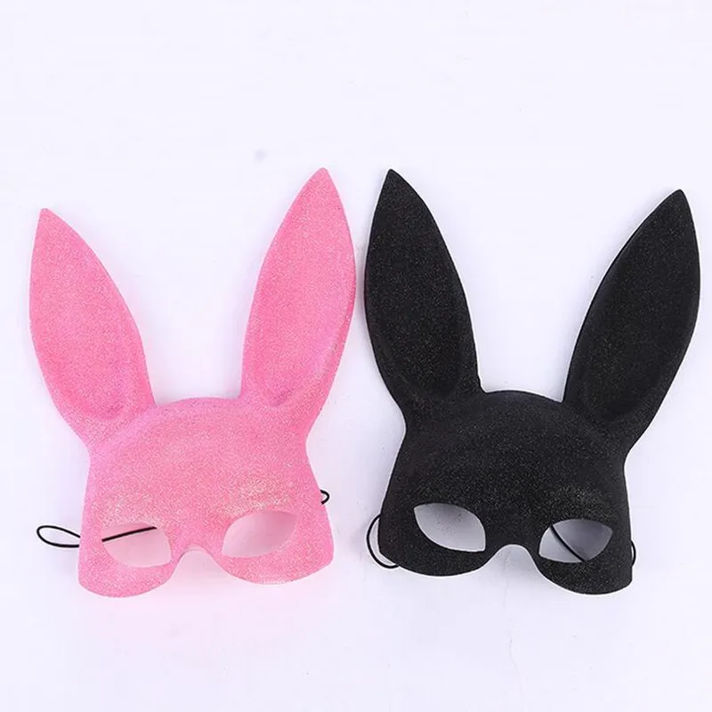 

Lady Women Sexy Bondage Bunny Rabbit Mask Adults Masquerade Masks Party Cosplay Easter Christmas Halloween Festival