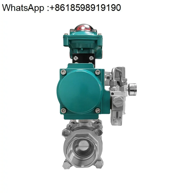 

JLQ611F-16P Pneumatic Threaded Stainless Steel Ball Valve
