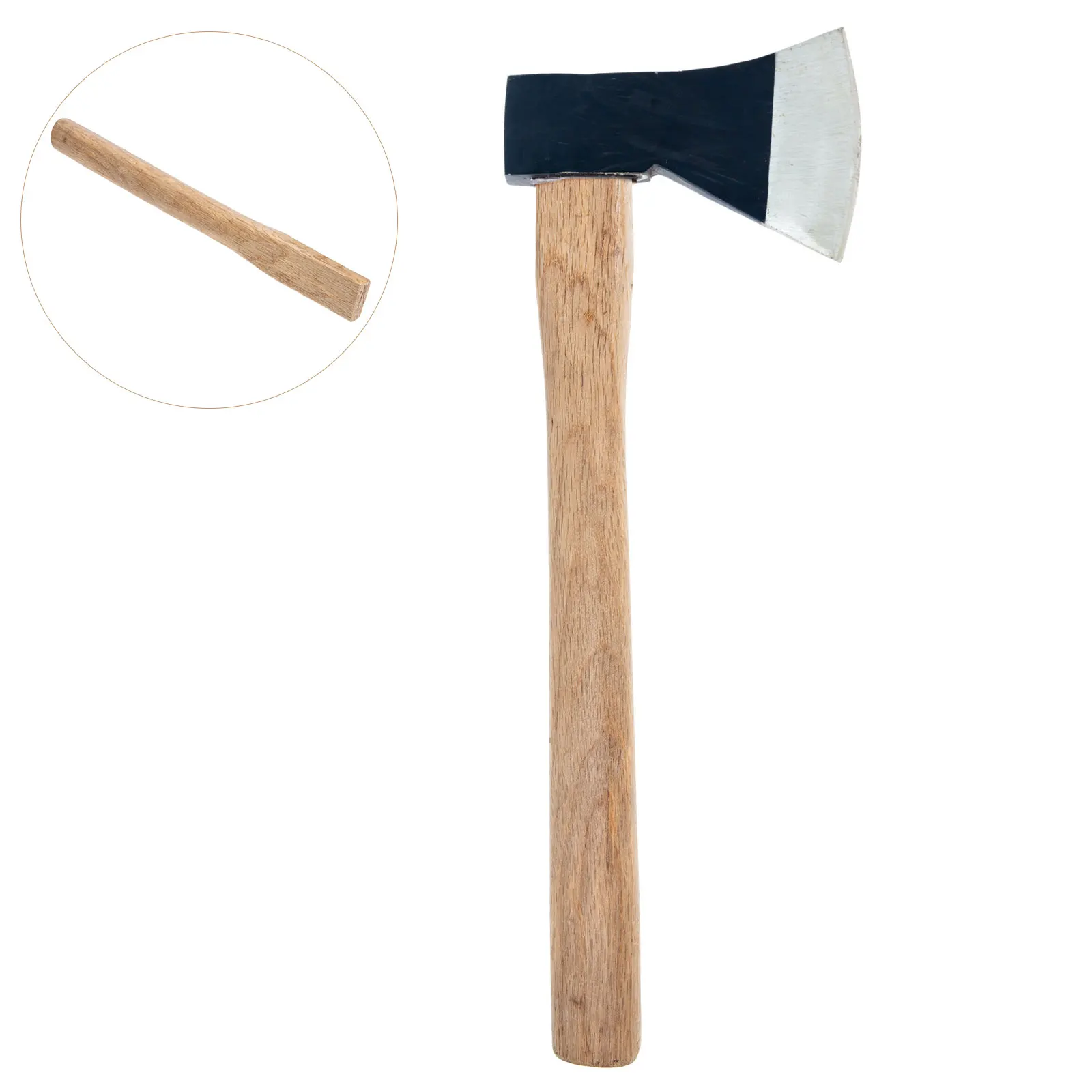 

Ax Wooden Handle Axe for Different Types of Axes Camp Replacement Camping Grip Oak Accessory