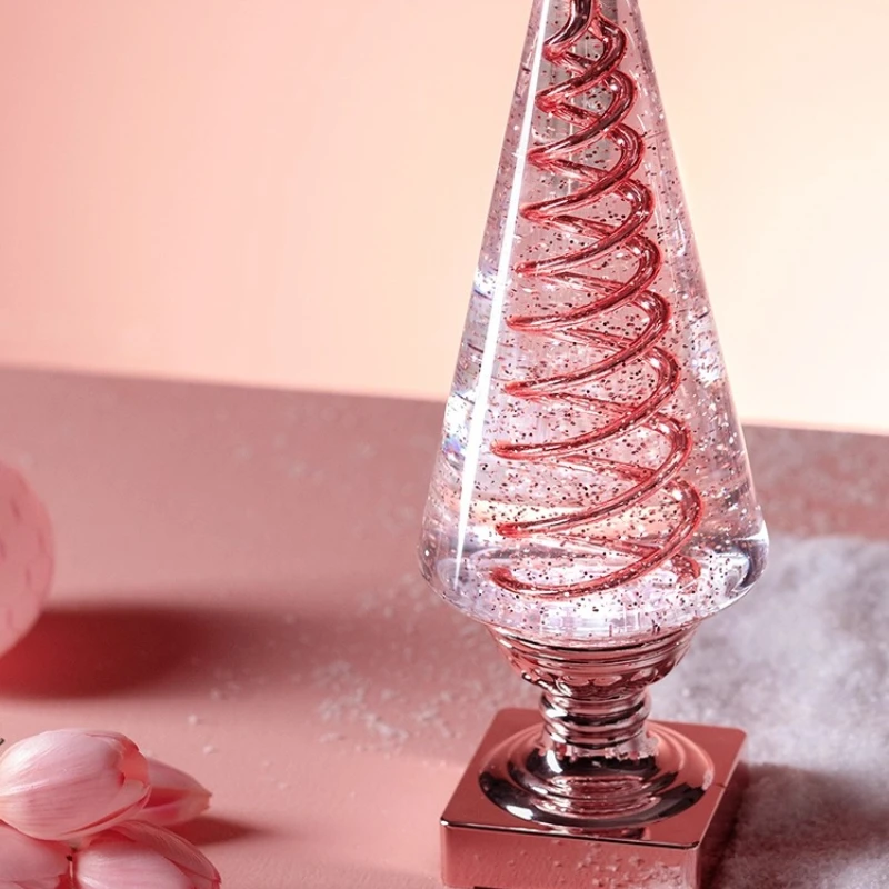 

Рождественский подарок на елку, вращающаяся музыкальная шкатулка, украшения, детский подарок, украшения, рождественские украшения, бар, окружающее освещение