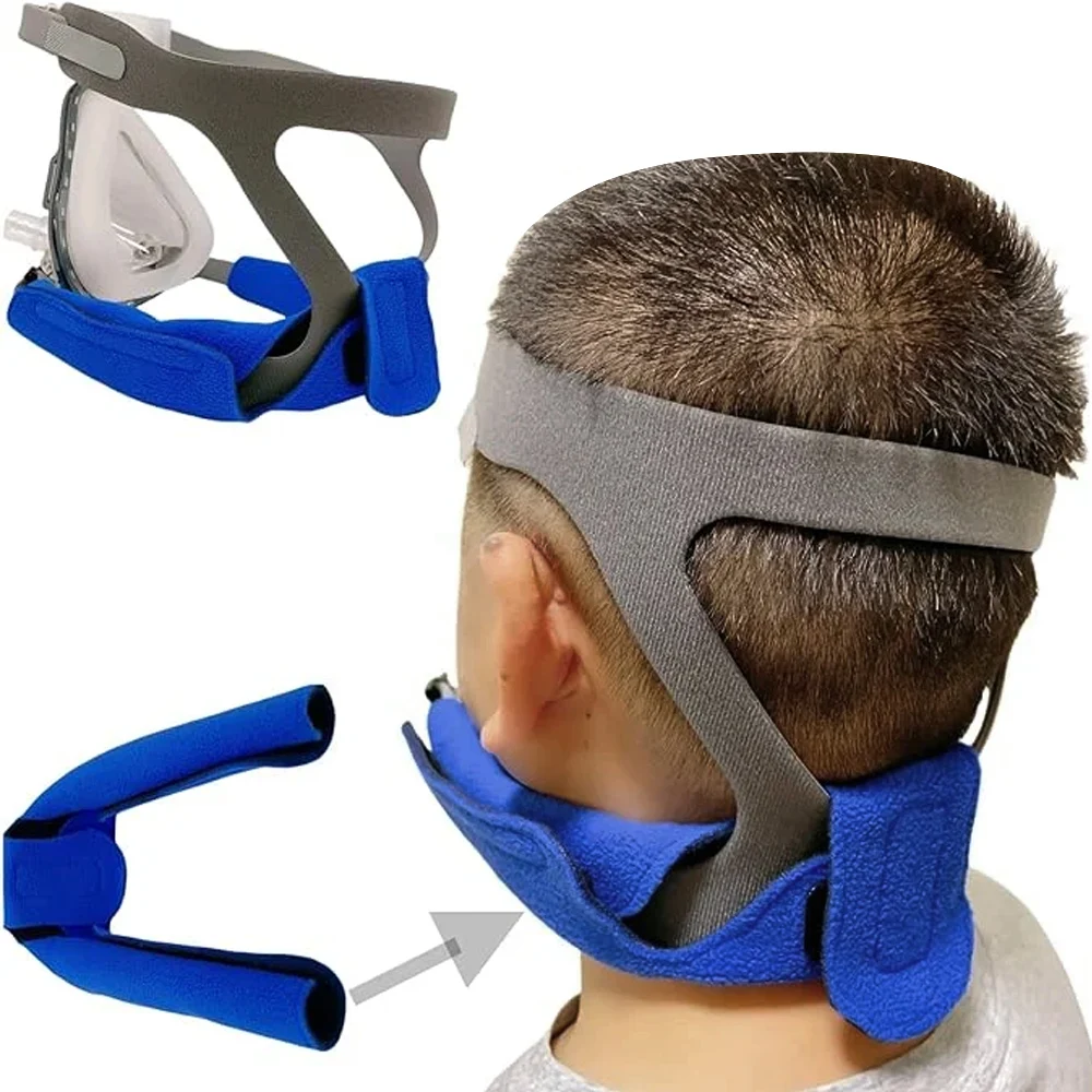 CPAP Neck Cushion CPAP Neck Pad for Headgear Straps CPAP mask Strap Cover Reduces Face and Neck Headgear Pressure and Red marks