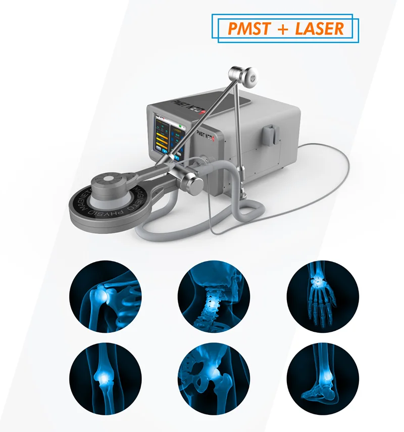 PMST NEO Physio Magneto Combine Near Infrared Physical Therapy Machine EMTT Device For Muscles Bones and Nervous Tissues