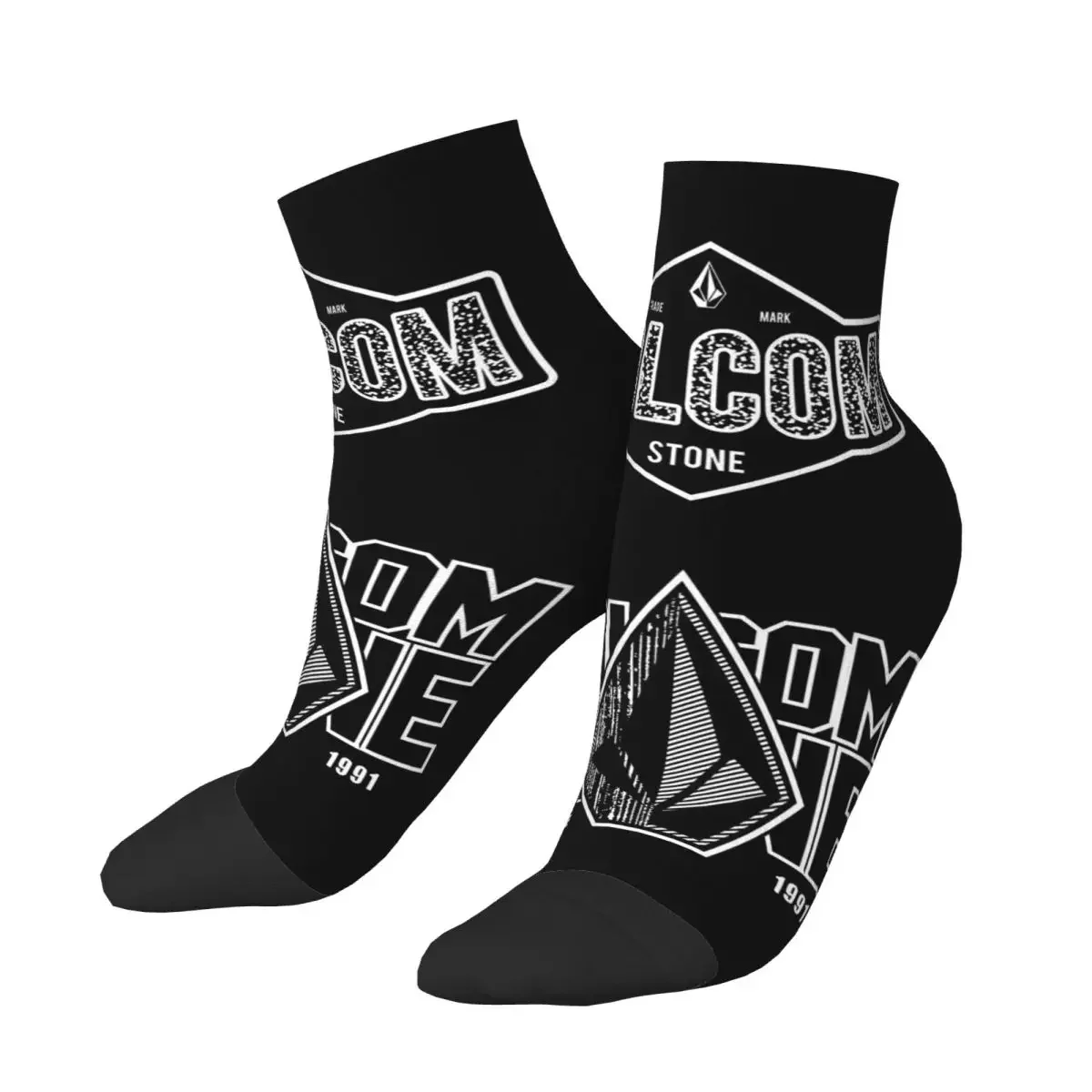 Volcom Logo (1) Socks Harajuku Super Soft Stockings All Season Socks Accessories for Unisex Gifts