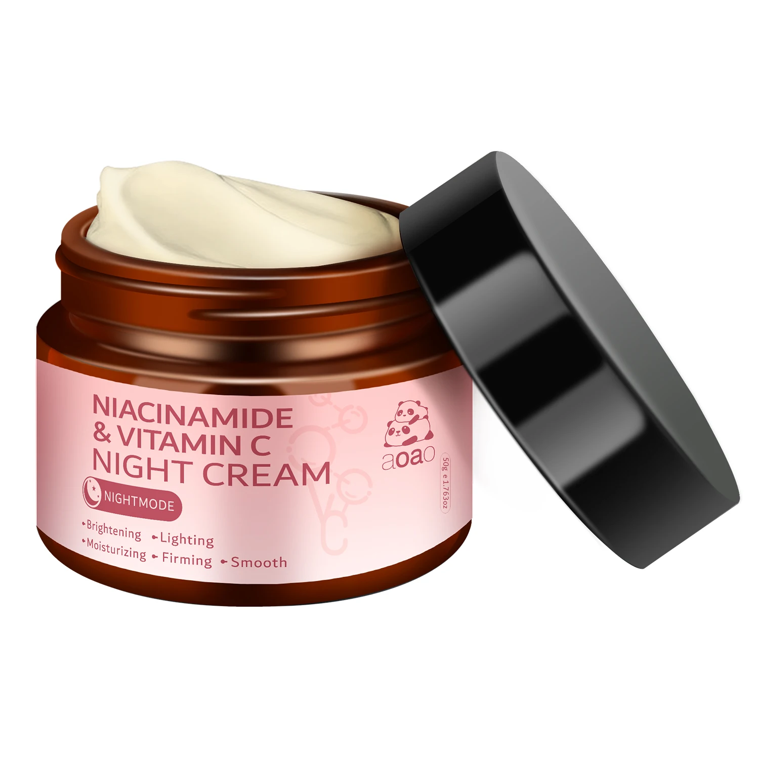 Moisturizing Night Cream Enriched with Niacinamide, Vitamin C, Hyaluronic Acid And Collagen Face Lifting Cream Hydrates Dry Skin