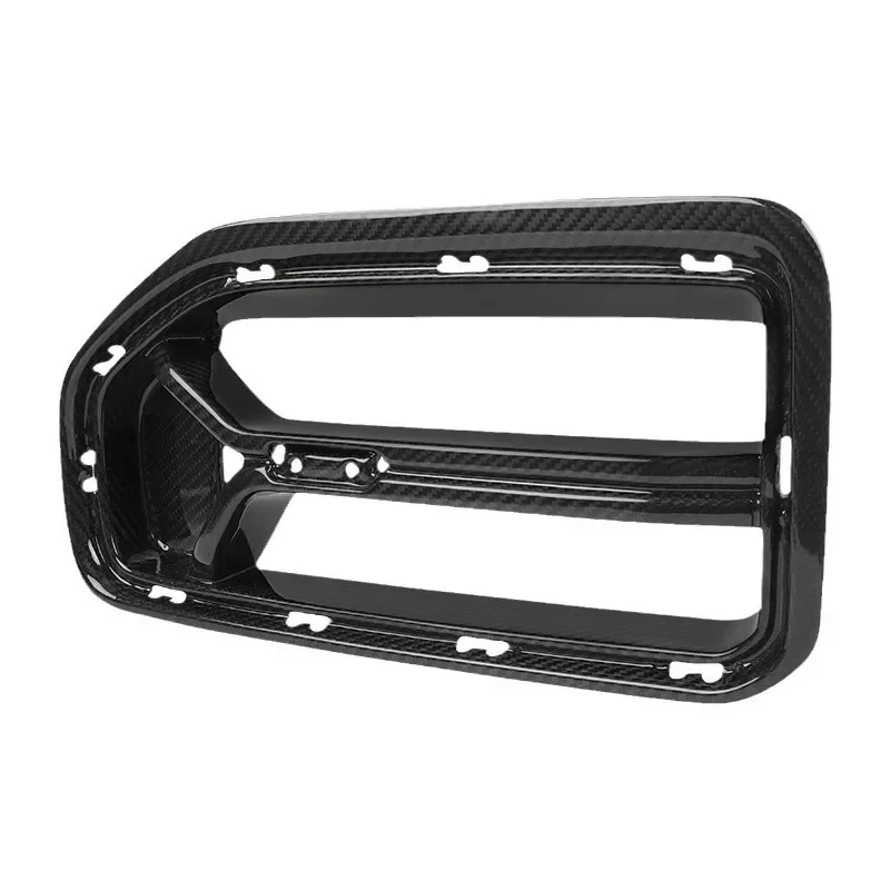 

Applicable carbon fiber front insurance medium grid grille trend modification accessories
