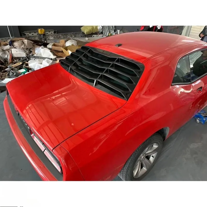 Hot Sale PTF Style Car Bumper Body Parts Rear Window Louver For Challenger 2008-2021