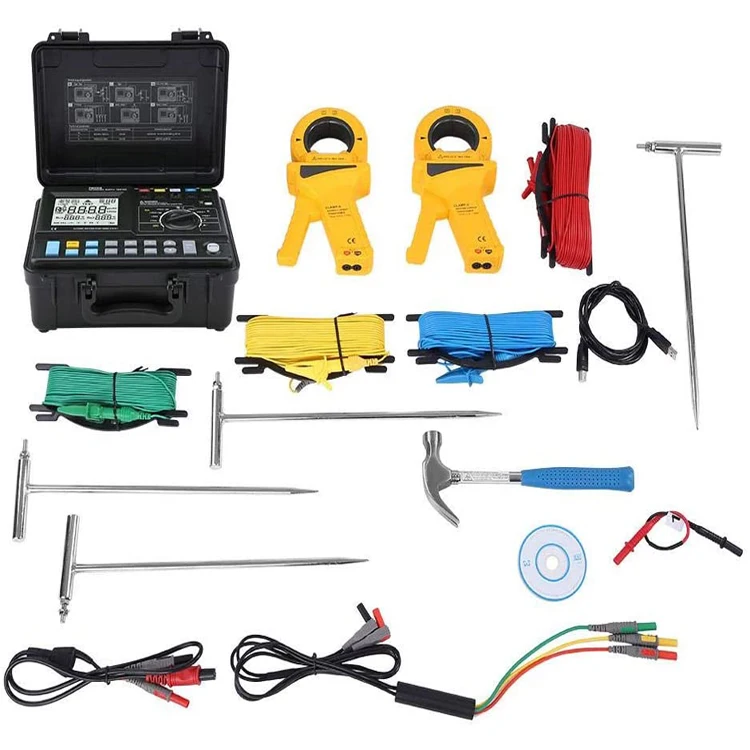 Хороший продавец, высокоточный электрический тестер утечки земли, тока утечки петли, тестер сопротивления заземления, заводская цена