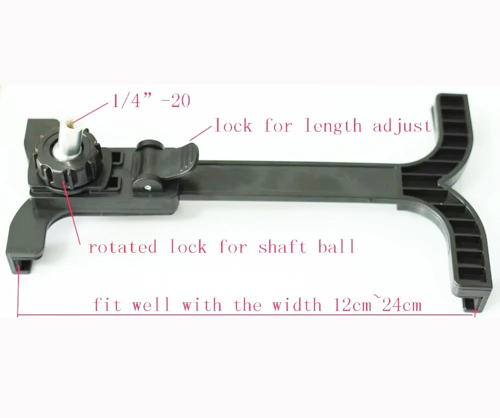 360 Rotating Holder Mount with 1/4