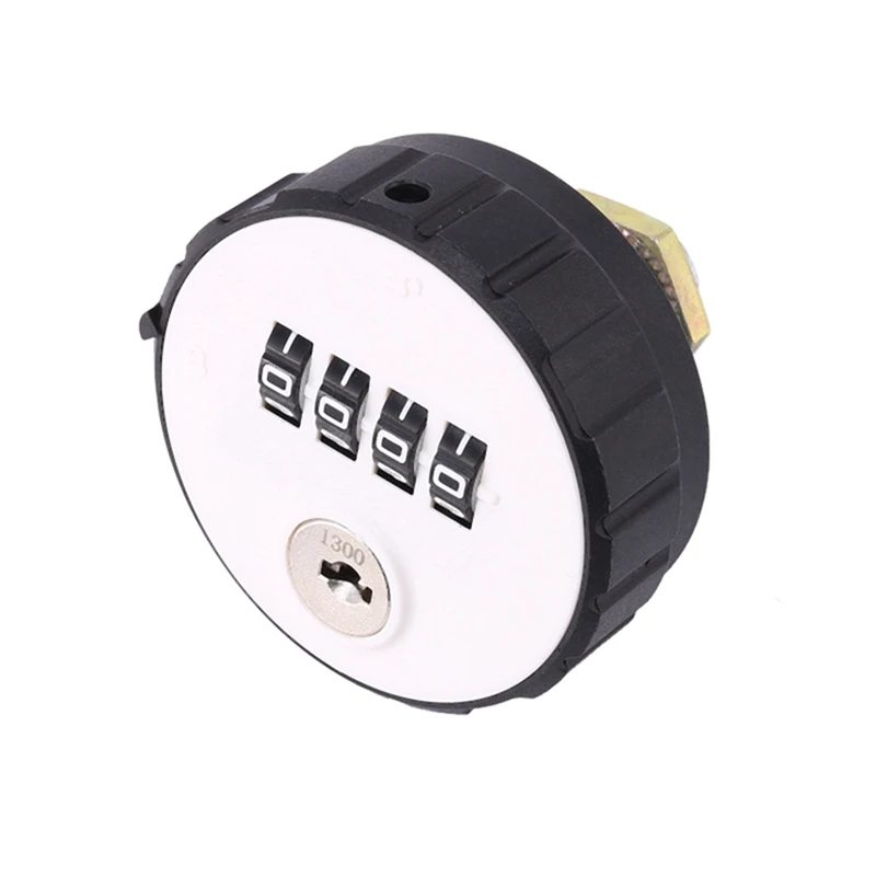 

HOT-10X Combination Cabinet Cam Lock 4 Digital Keyless Drawer Door Gym School Locker With Key Reset