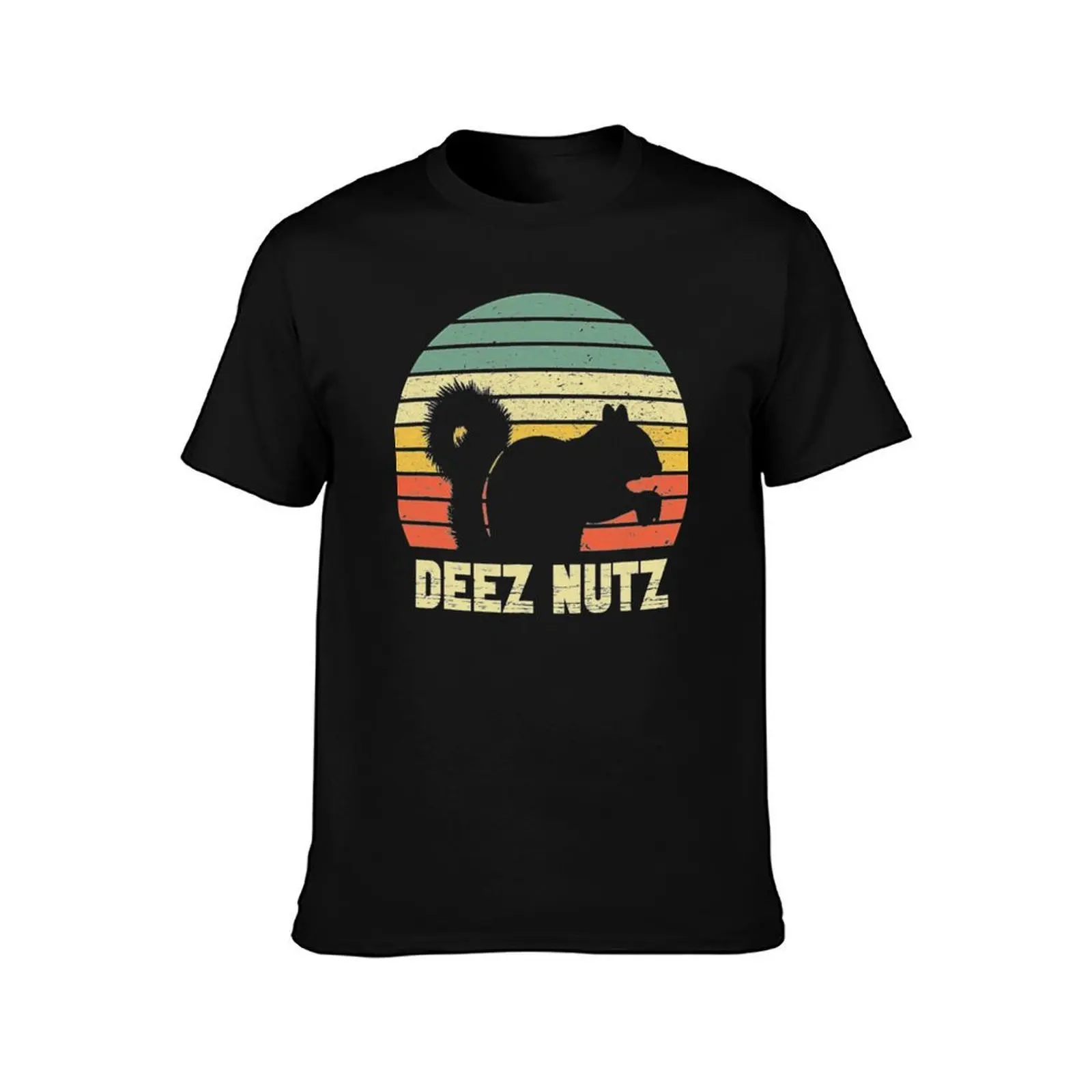 Deez Nuts Nutcracker Squirrel Deez Nutz Deezs Nut Funny T-Shirt, Summer Casual Cotton Tee, Oversized Streetwear Tops
