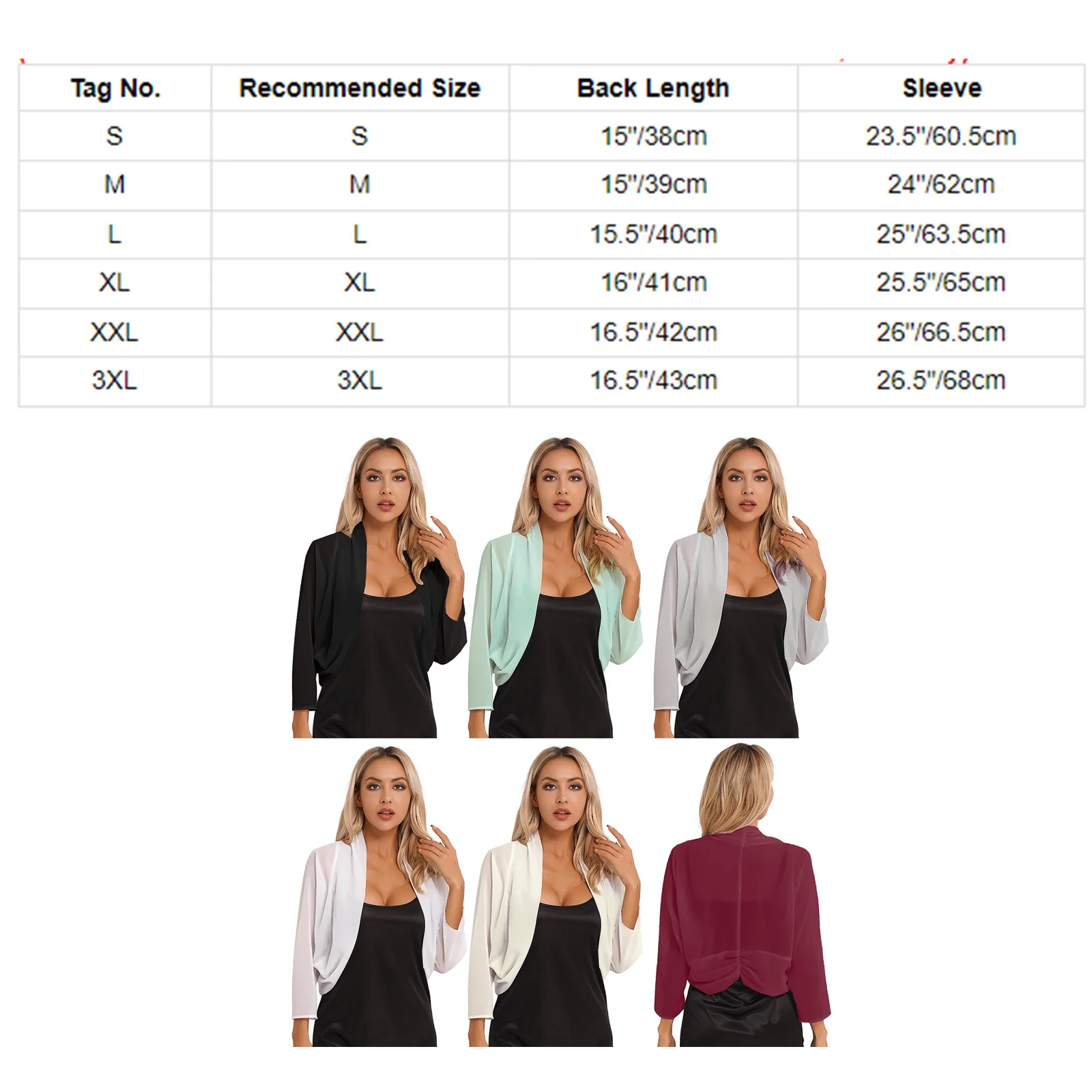 TiaoBug-cárdigan de gasa con frente abierto para mujer, chaqueta de manga corta con encaje Floral transparente, abrigo de fiesta de boda, Bolero