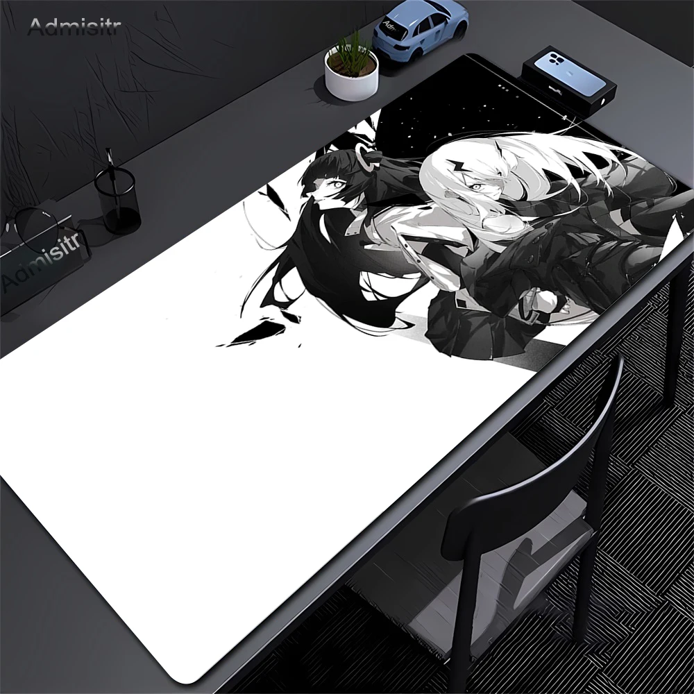 Kazemi Anime Mouse Pad Wallhack Frenzy Faith Yume Large Gaming Mousepad Pc Gamer Computer Accessories Non-Slip Game Keyboard Mat