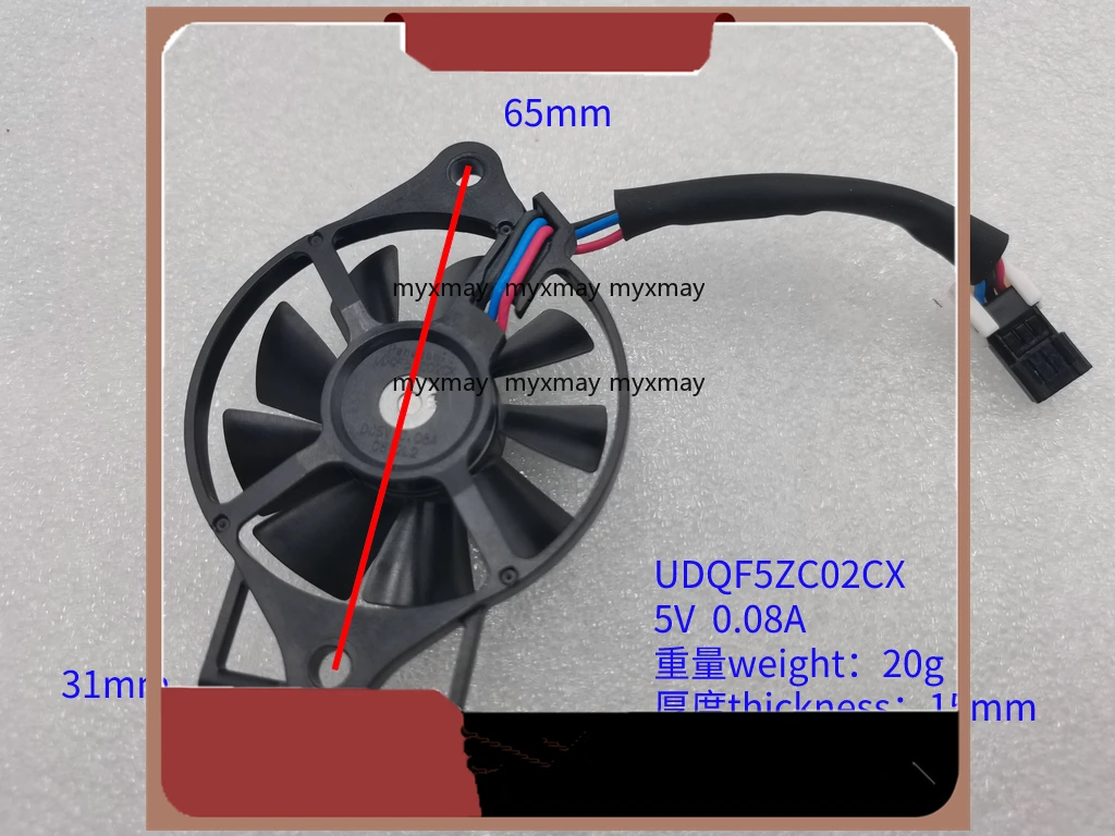 

NEW Laptop cpu cooling FAN for Lexus LX570 Toyota Corolla Relin headlights assembly LED lens cooling fan UDQF5ZC02CX 5V 0.08A