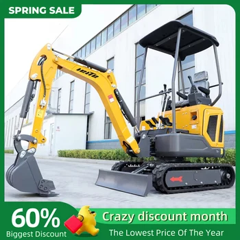 Mini Ekskavatör 1 Ton 2 Ton 3 Ton Fabrika Fiyatı Yeni Paletli Ekskavatör Mini Escavatora 3.5 Ton Mini bagger Özelleştirme