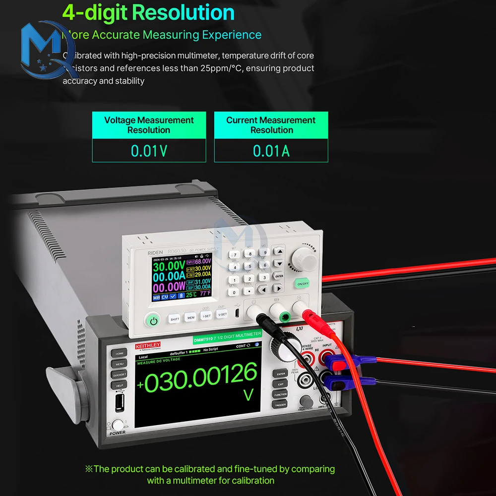 Imagem -06 - Regulador de Tensão rd Digital Carregador de Bateria Ajustável dc 12v 36v 48v 60v 30a Rd6030 Rd6030w