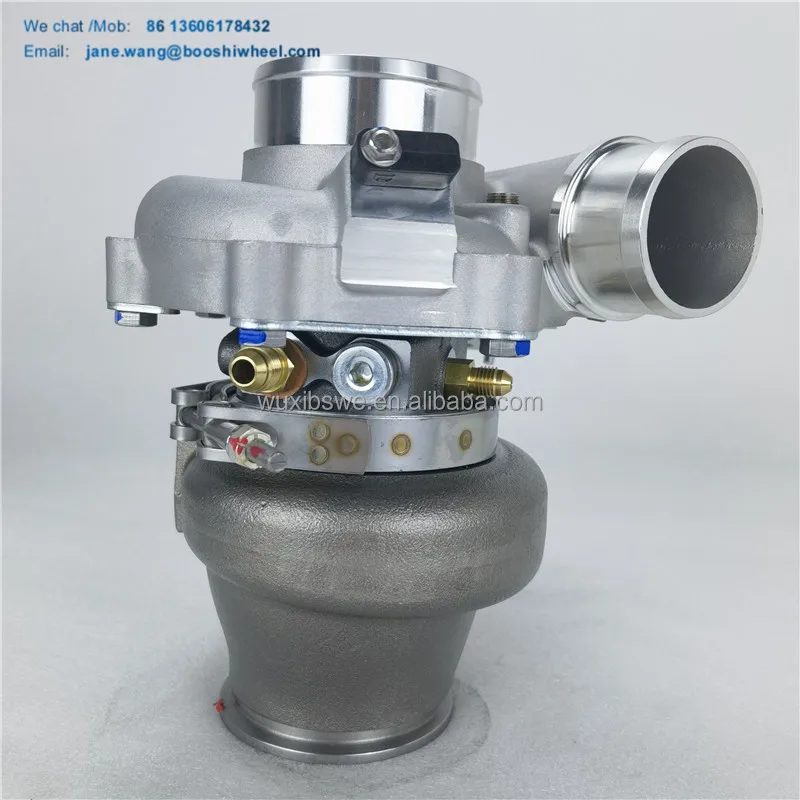 G25-550 Standard Rotation Floating Bearing Turbo Charger AR 0.72 V-Band Cast Iron Turbine Housing With Wastegate 858161-5002s