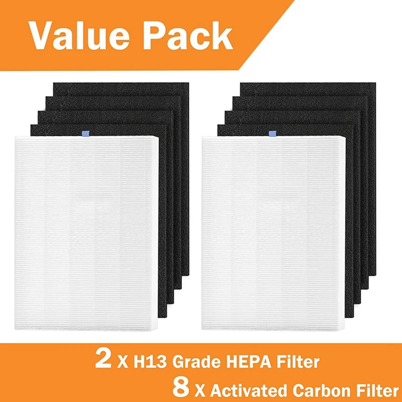 Brightify True 2 HEPA Replacement Air Purifier Filter For Winix C545 P150 1712 0096 8 Activated Carbon Pre-Filters Parts