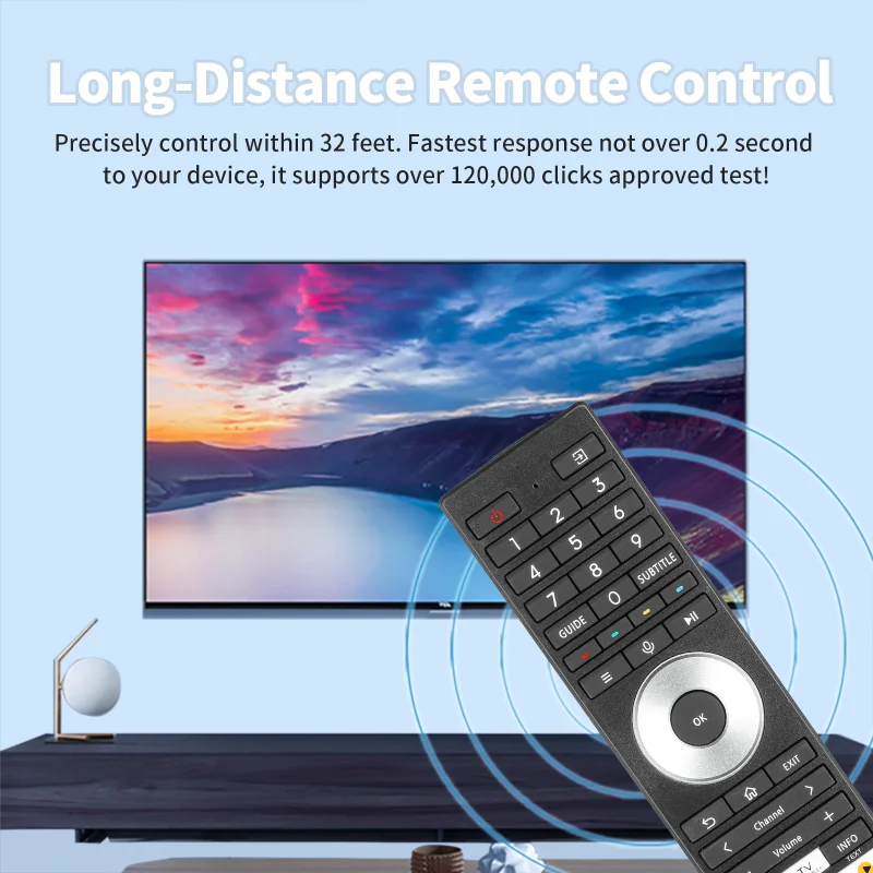 AKB73715606 Remote Control Compatible With LG TV 19MERF3AI98T Remote Control Compatible with Toshiba TV Spare Parts (No Voice)