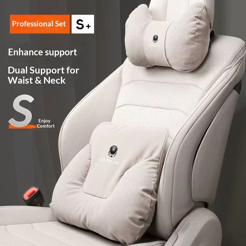 ORA ORA5 ORA7 ORA5GT IQ Punk Cat White Cat R1 R2 Lunky Cat GT Ballet ES13 Euler M6 Car Seat Headrest Neck Support Seat Backrest